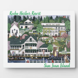 San Juan Island ~ Roche Harbour Fotoplatte