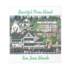 San Juan Island ~ Roche Harbour Notizblock