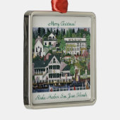 San Juan Island ~ Roche Harbour Ornament Aus Metall (Rechts)