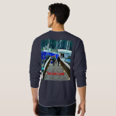 San Juan Islands Boaters and Dog Sweatshirt (Schwarz voll)