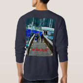 San Juan Islands Boaters and Dog Sweatshirt (Rückseite)