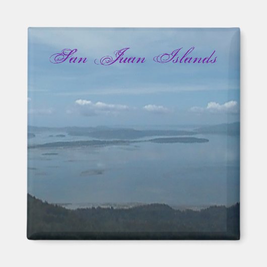 San Juan Islands Magnet (Vorne)