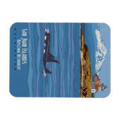 San Juan Islands Magnet (Horizontal)