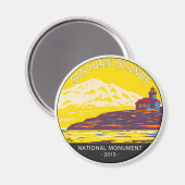 San Juan Islands National Monument Washington Magnet (Vorderseite/Rückseite)