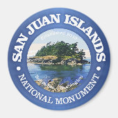 San Juan Islands (NM) Magnet (Vorne)