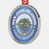 San Juan Islands (NM) Ornament Aus Metall (Links)