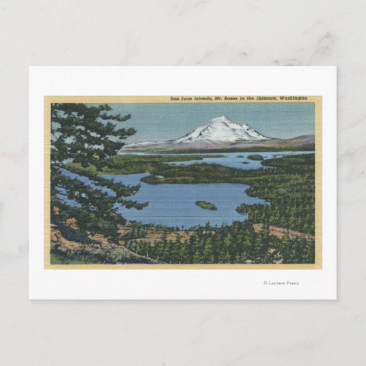 San Juan Islands, Washington 2 Postkarte (Vorderseite)