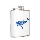 San Juan Islands Whale Flachmann (Rechts)