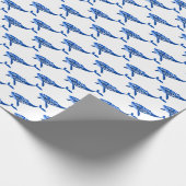 San Juan Islands Whale Geschenkpapier (Ecke)