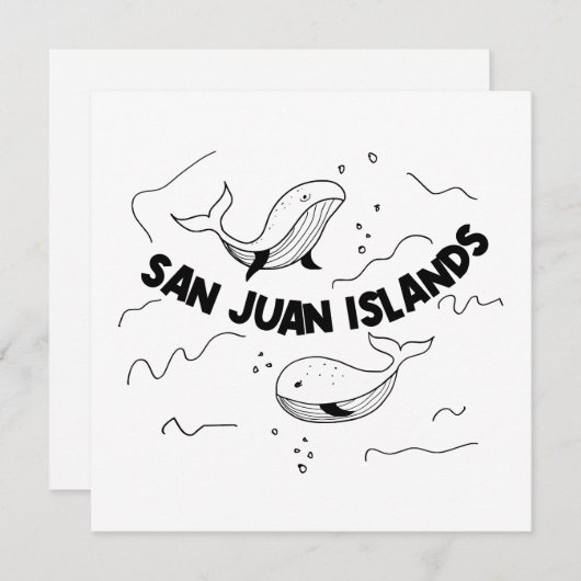 San Juan Islands Whales (Vorne/Hinten)