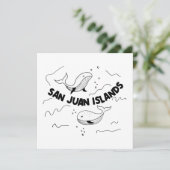 San Juan Islands Whales (Stehend Vorderseite)