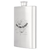 San Juan Islands Whales Flachmann (Links)