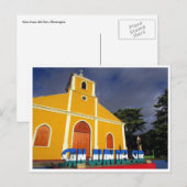San-juan-Kirche Postkarte (Vorne/Hinten)