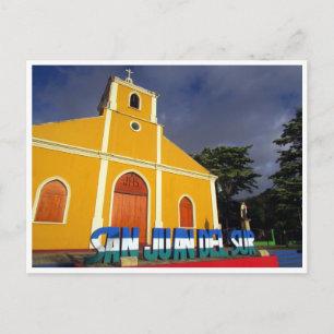 San Juan Kirche Postkarte