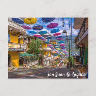 San Juan La Laguna, Guatemala, Art Street Postkarte