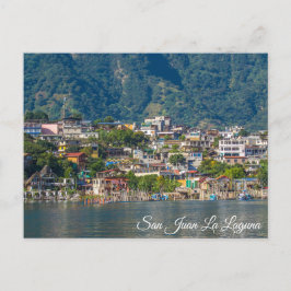 San Juan La Laguna, Guatemala Postkarte