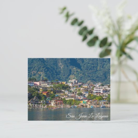San Juan La Laguna, Guatemala Postkarte (Stehend Vorderseite)