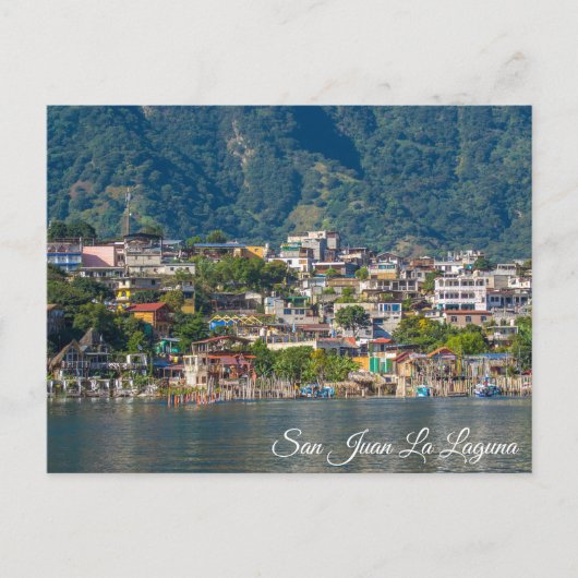 San Juan La Laguna, Guatemala Postkarte (Vorderseite)