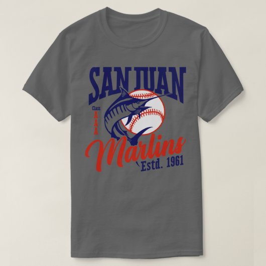San Juan Marlins T-Shirt (Design vorne)