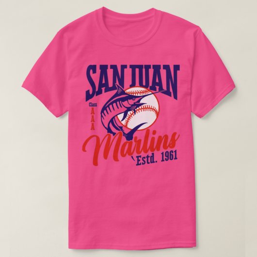 San Juan Marlins T-Shirt (Design vorne)