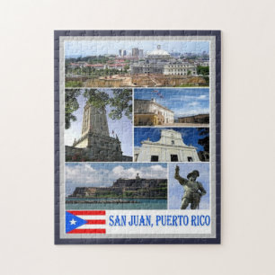 San Juan - Mosaic - Puerto Rico - Puzzle