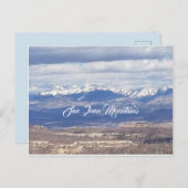 San Juan Mountains Co. Postcard Postkarte (Vorne/Hinten)