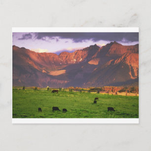 San Juan Mts CO Postkarte