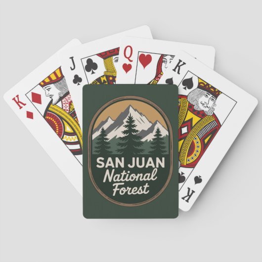 San Juan National Forest Spielkarten (Rückseite)