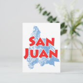 San Juan Postkarte (Stehend Vorderseite)