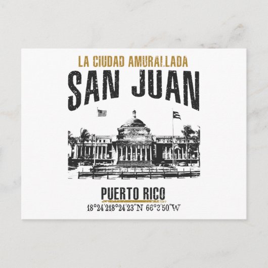 San Juan Postkarte (Vorderseite)