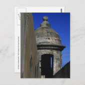 San Juan Puerto Postkarte (Vorne/Hinten)