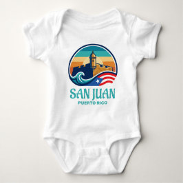 San Juan Puerto Rico Baby Strampler