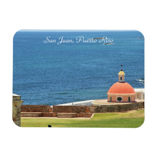 San Juan, Puerto Rico, Fotos, Karibik Magnet (Horizontal)