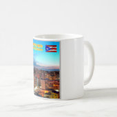 San Juan - Puerto Rico - Kaffeetasse (VorderseiteRechts)