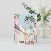 San Juan Puerto Rico Pinacoteca Casa Serodine Postkarte (Stehend Vorderseite)