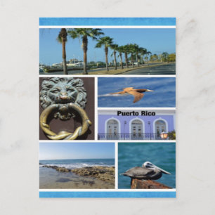 San Juan, Puerto Rico Postkarte