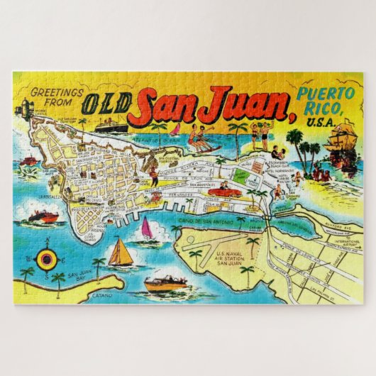 San Juan Puerto Rico Puzzle (Horizontal)