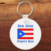 San Juan Puerto Rico Schlüsselanhänger (Vorderseite)