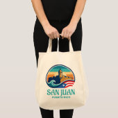 San Juan Puerto Rico Tragetasche (Vorderseite (Produkt))