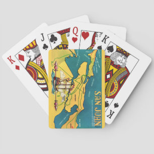San Juan Retro-Kartenspiel Karten Spielkarten