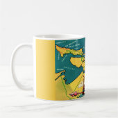 San Juan Retro Map Tasse (Links)