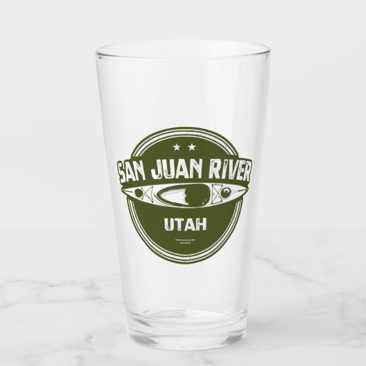 San Juan River, Utah Glas (Vorderseite)