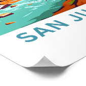 San Juan River Utah Travel Print Poster (Ecke)