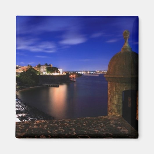 San Juan Skyline Magnet (Vorne)