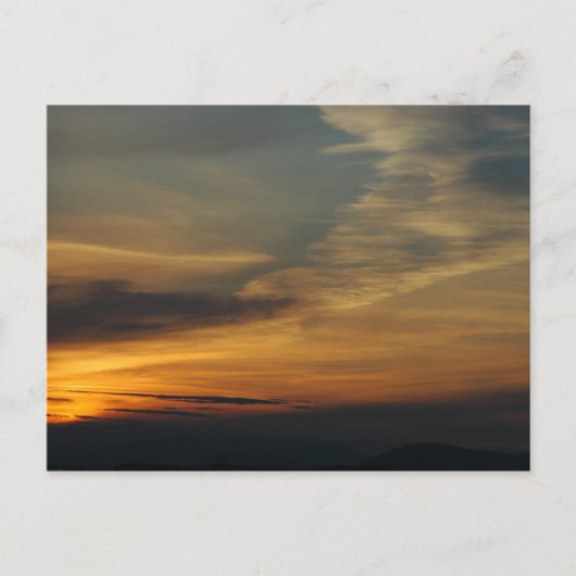 San Juan Sunset 3 Postkarte (Vorderseite)