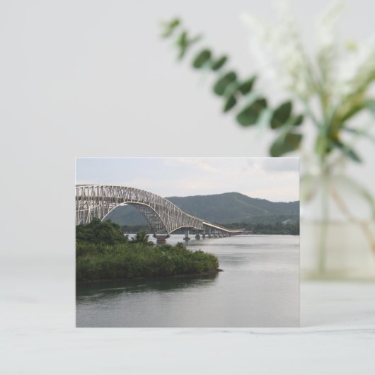 San Juanico Bridge Postkarte (Stehend Vorderseite)