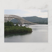 San Juanico Bridge Postkarte (Vorderseite)
