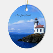 San- Juaninsel Keramik Ornament (Links)