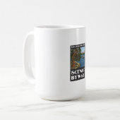 San- Juaninsel-landschaftliche Seitenweg-Tasse Kaffeetasse (Vorderseite Links)