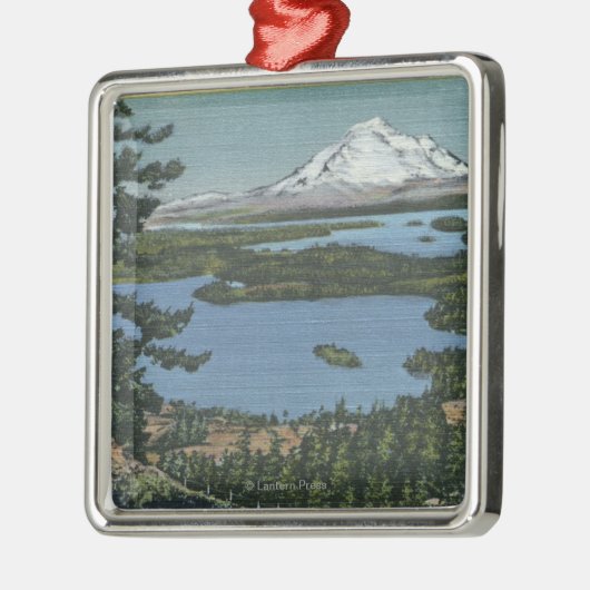 San- Juaninseln, Washington 2 Silbernes Ornament (Links)